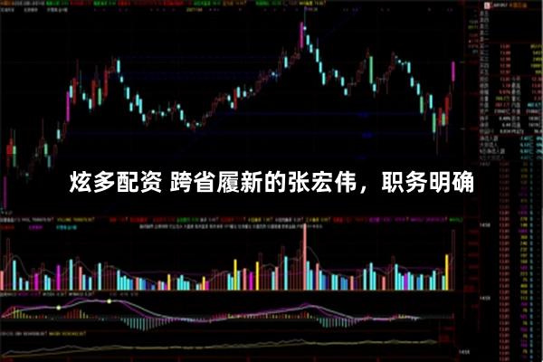 炫多配资 跨省履新的张宏伟，职务明确